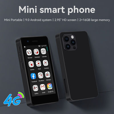 अच्छी कीमत S18 4G मिनी सेलफोन 2.95'' 2+16GB MT6737 डुअल सिम 5MP रियर कैमरा एंड्रॉयड 9.0 टाइप-सी ऑनलाइन