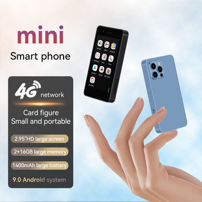 4G मिनी स्मार्टफोन S18 2.95' MT6737 एंड्रॉयड 9.0 2+16GB 1400mAh वाईफ़ाई टॉर्च