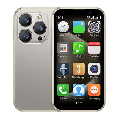 अच्छी कीमत दोहरी सिम क्लासिक शैली XS18 प्रो 3G 3.0'' मिनी फोन 2+16GB ब्लूटूथ 4.0 चेहरे की पहचान ऑनलाइन