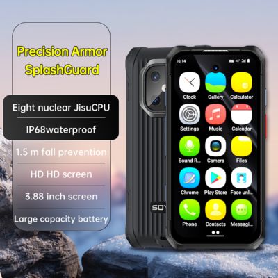 अच्छी कीमत IPS Android12 6+128GB 3000mAh MAXO Rugged Smartphone IP68 Mini Waterproof 3.88 '' ऑनलाइन