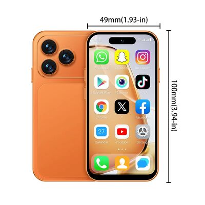 अच्छी कीमत 2026 नया ऑरेंज ए 18 प्रो 4.0 इंच एंड्रॉयड 12.0 2000mAh 4G डुअल सिम कार्ड स्मार्टफोन ऑनलाइन