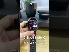 DM63 वॉयस असिस्टेंट 4G LTE स्मार्ट वॉच 2.13''' HD स्क्रीन एक्टिविटी मॉनिटरिंग