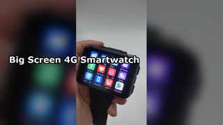 स्मार्टवॉच 4G AMOLED बड़ी स्क्रीन फेस अनलॉक